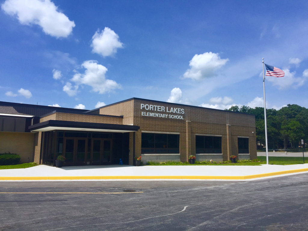 The Porter Lakes Elementary Building