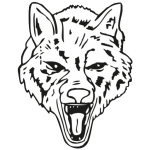 Boone Grove Wolf mascot logo