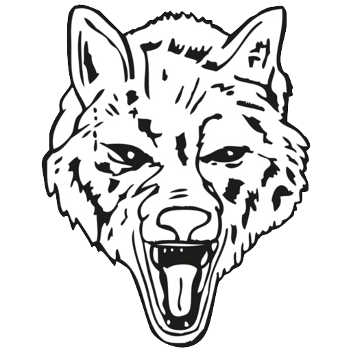 Boone Grove Wolf mascot logo